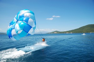 Sport activities in Nha Trang beach