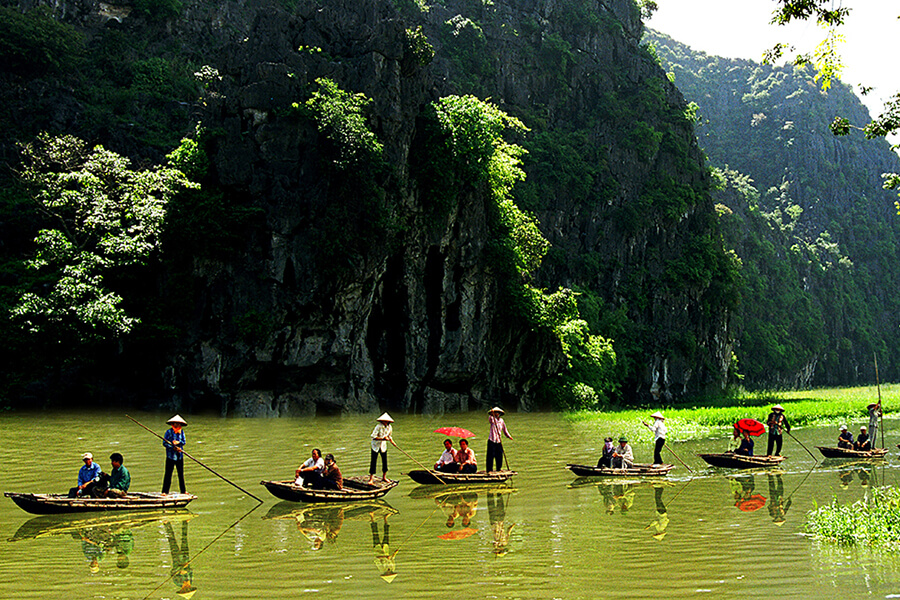 Van Long Nature Reserve Ninh Binh, Vietnam Tour Packages 