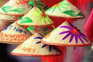 Conical hat (non La) - Vietnam tour package