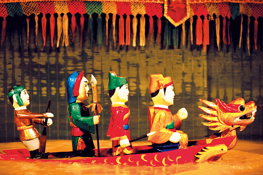 Water Puppets Show, Vietnam Tours