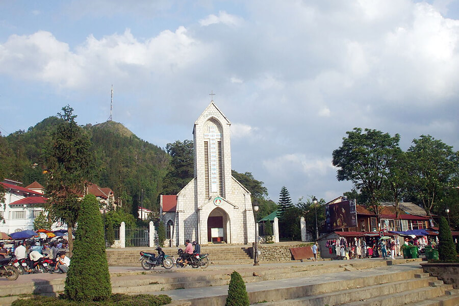 Sapa church, Vietnam Tours