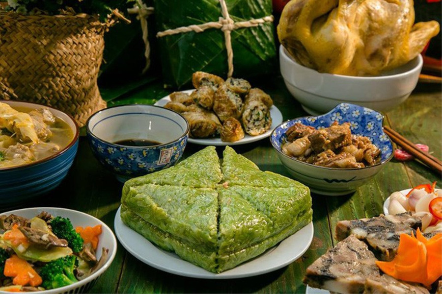 chung cake tet holiday, local Tour in Vietnam