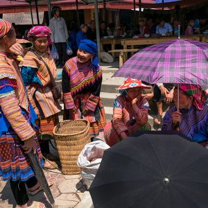 Muong Khuong Sunday Market, Adventure tour in the north of Vietnam