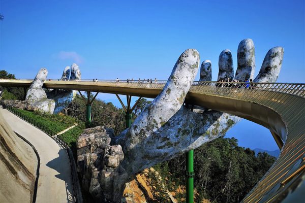 Golden bridge, Vietnam Vacation