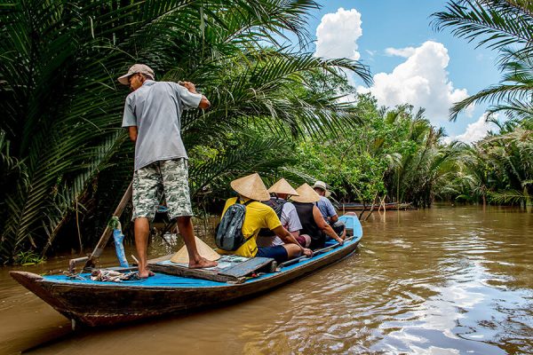 Mekong Delta boarding, Vietnam trips