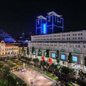 HCMC at night, Vietnam tours package