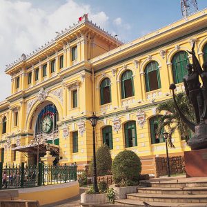 Ho Chi Minh Post Office - Vietnam classic tour