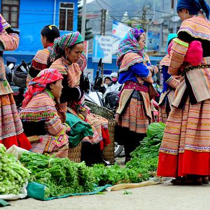 Re Dao ethnic minority in Giang Ta Chai VIllage