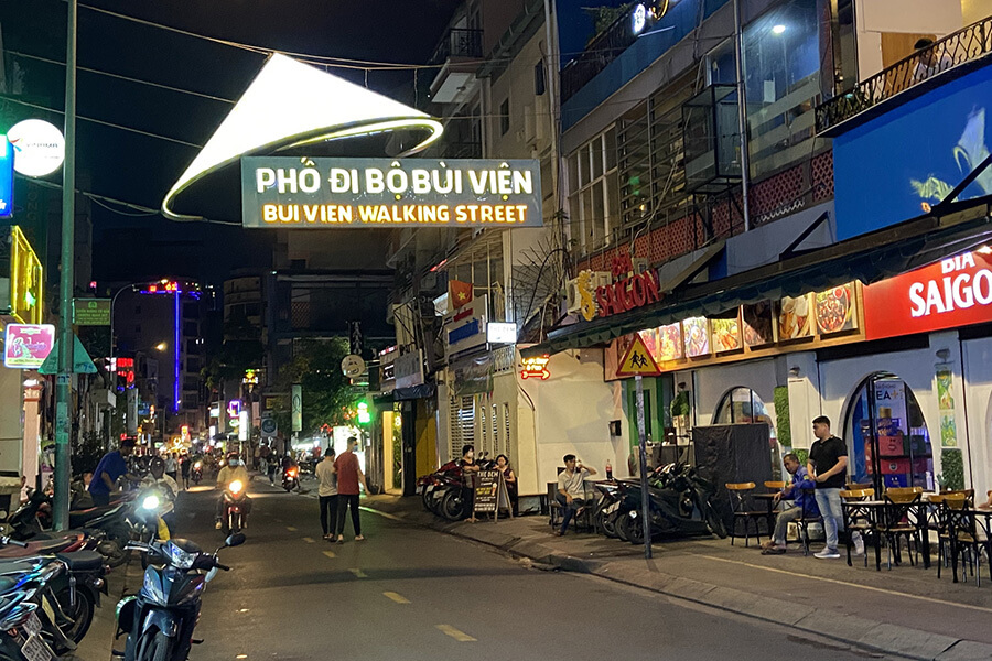 Bui Vien Street, Vietnam beach vacation