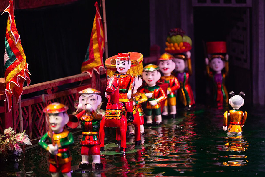 Water Puppet show, Vietnam holiday