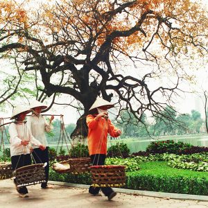 Hanoi Vendor, Vietnam family tour