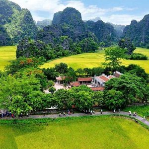 Hoa Lu citadel, Vietnam family tour trip