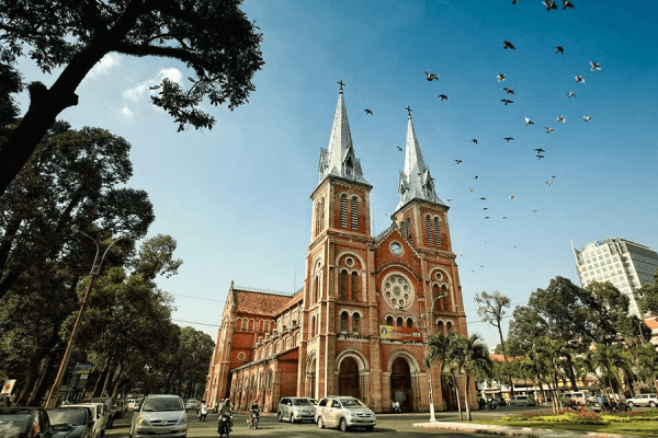 notre dame cathedral of saigon