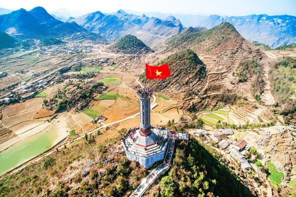 Lung Cu Flag tower, Vietnam adventure vacations
