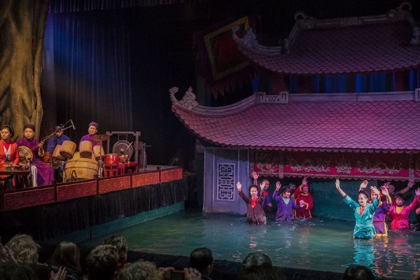Water puppet show, Vietnam tour trips