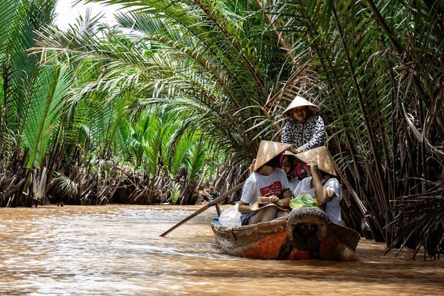 Boating on the river with family, Vietnam Family Tours Packages