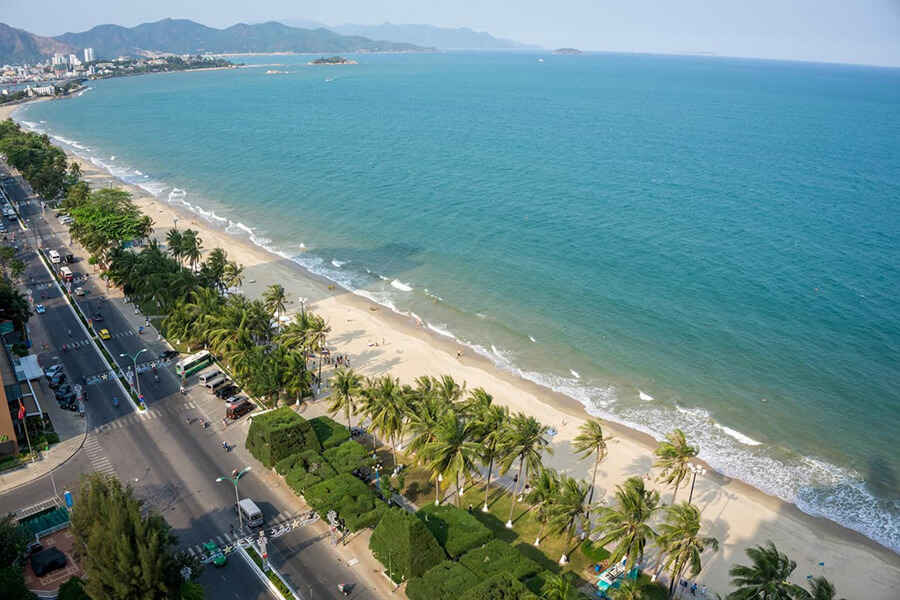 Beautiful beach in Nha Trang, Vietnam Beach Holidays