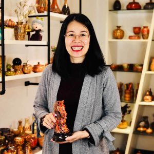 our director Mrs. Ha Nguyen