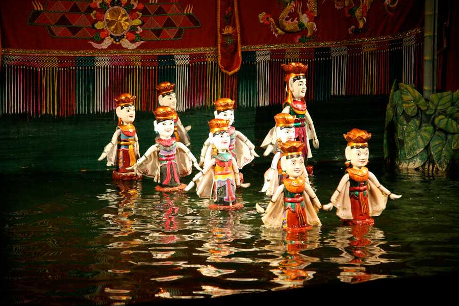 Golden Dragon Water Pupet Theater - Ho Chi Minh City
