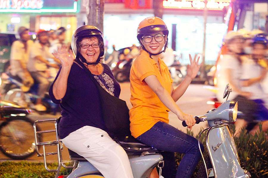 Ho Chi Minh City tour by vespa - Vietnam tour package
