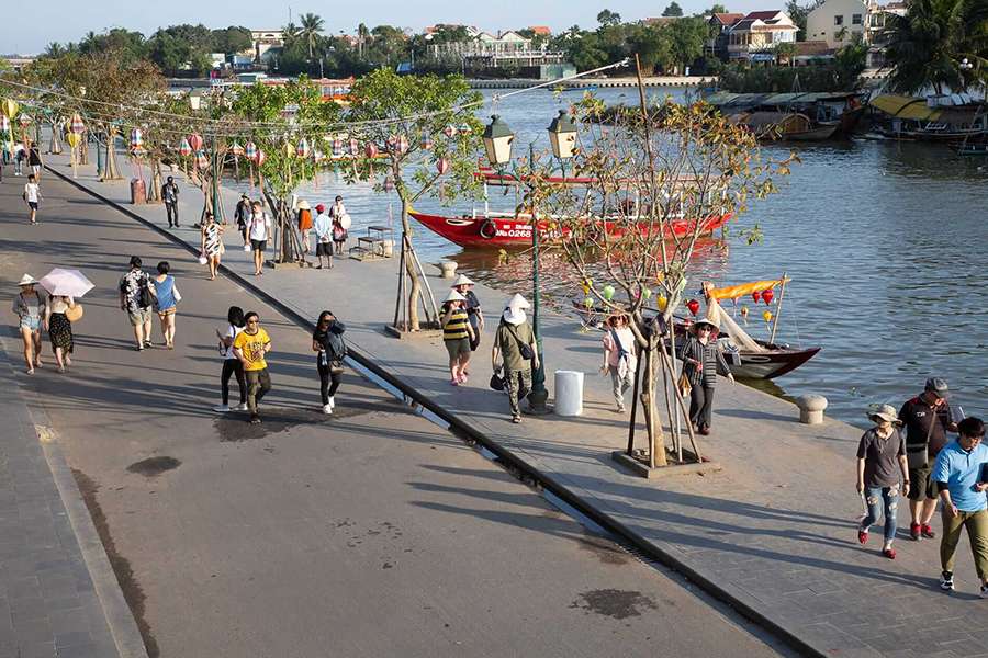 Hoi An riverside - Vietnam tour package