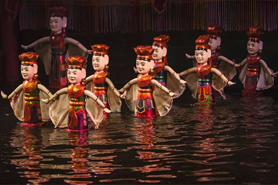 Water Puppet Show- Vietnam tour package