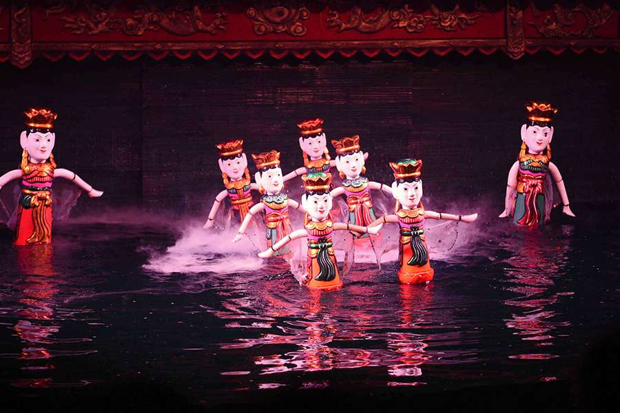 Water Puppet Show - Vietnam tour package