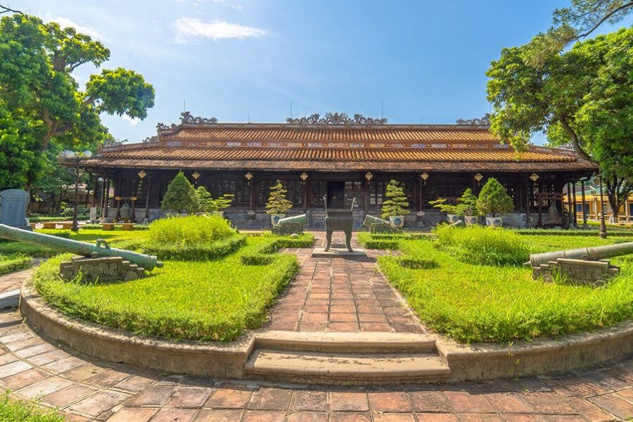 the Hue Royal Fine Art Museum - Vietnam tour packages