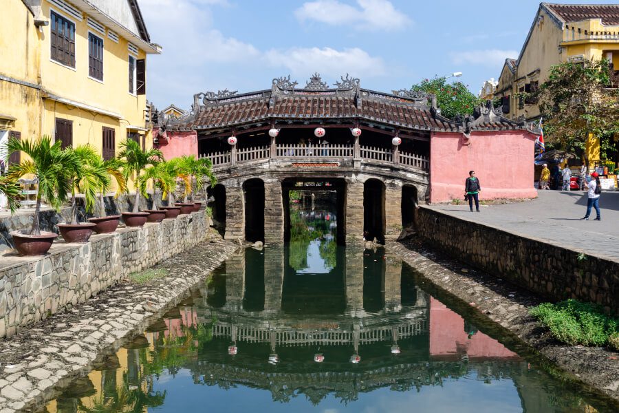 the Japanese Covered Bridge - Vietnam tour package