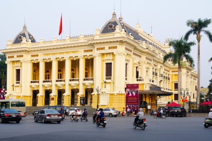 Hanoi Opera House - Vietnam classic tours