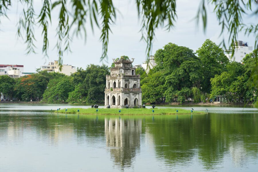 Hoan Kiem Lake - Vietnam classic tours