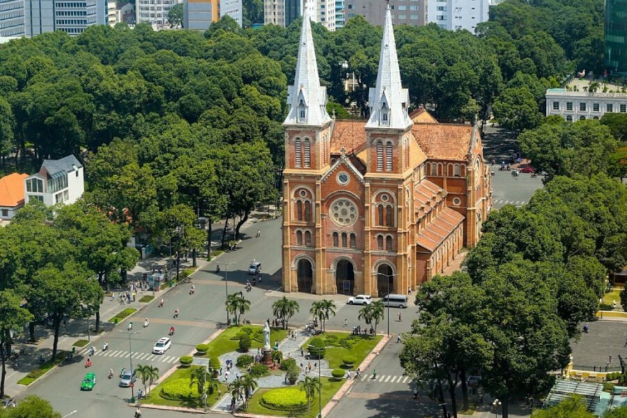 Notre Dame Cathedral - Vietnam Classic Tour