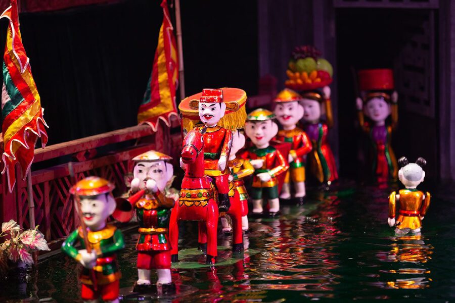 Water Puppets - Vietnam classic tours