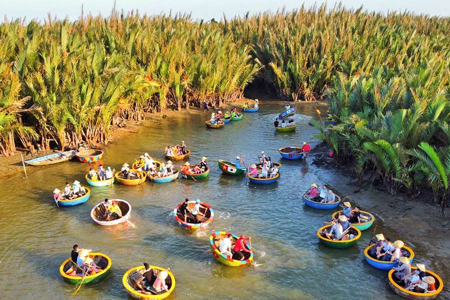 Bay Mau coconut forest - Vietnam classic tour
