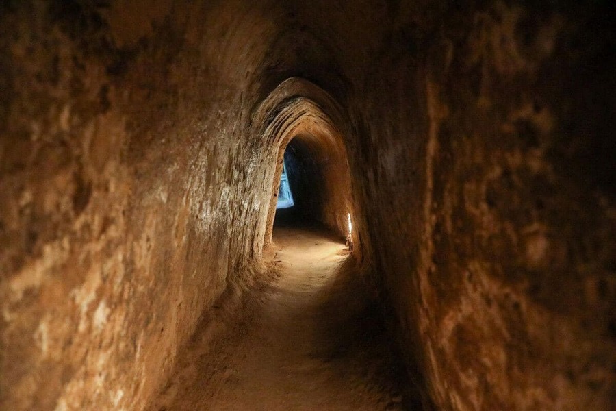 Cu Chi tunnels in ho chi minh vietnam