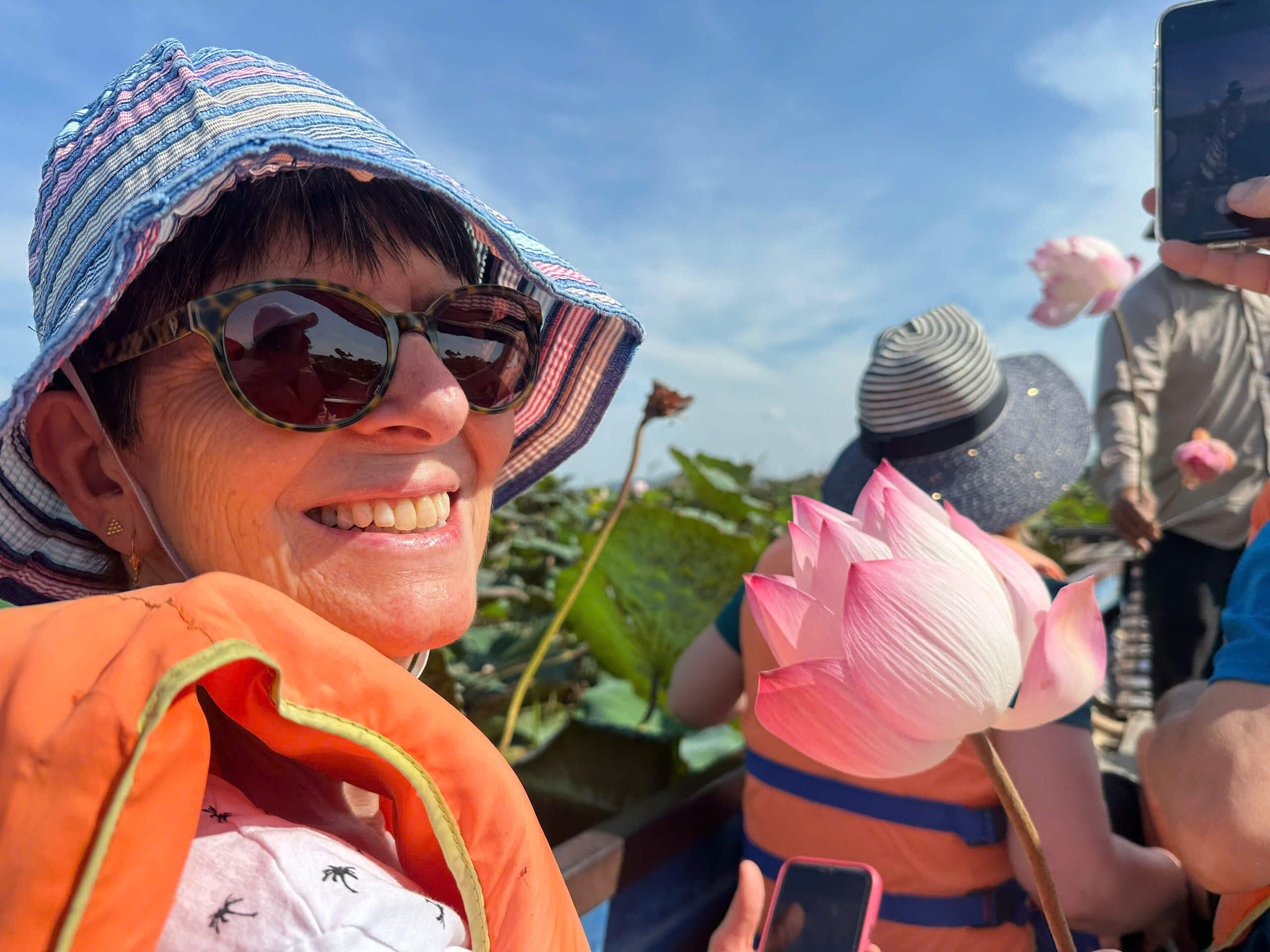 group to Tay Ninh trip