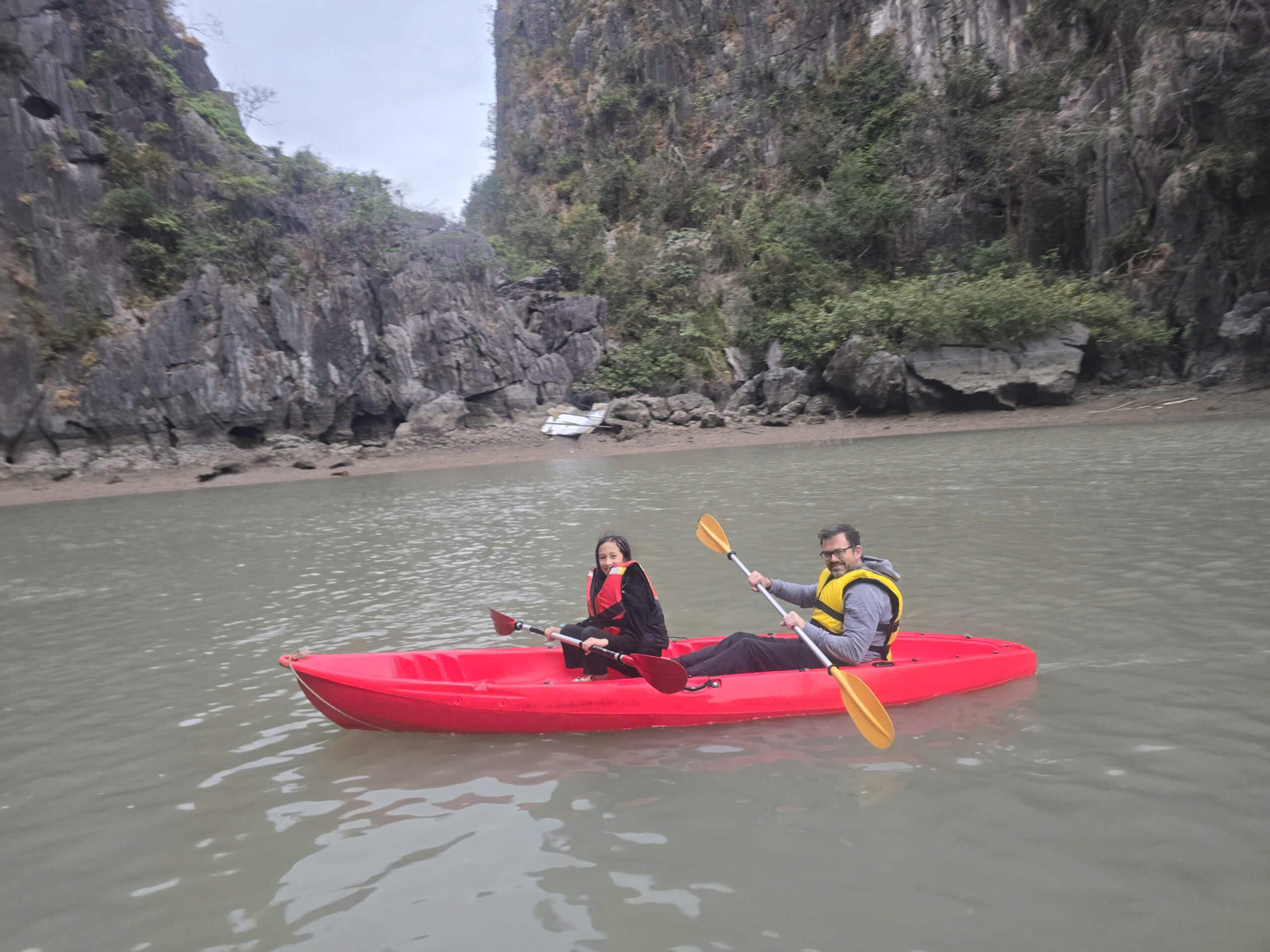 kayaking in Ha Noi - group to ha noi - customers review
