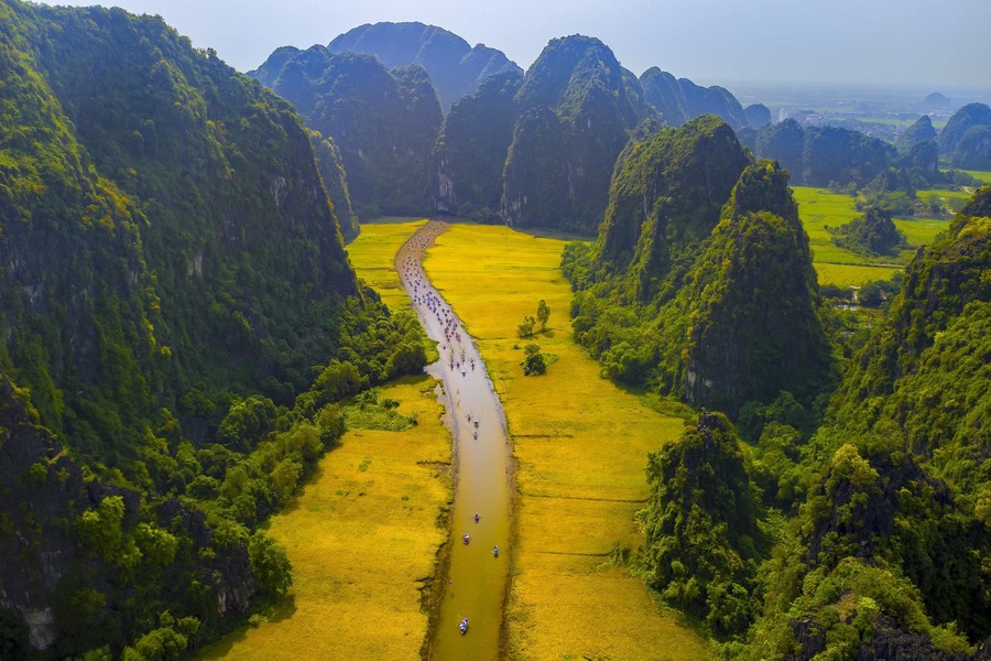 ninh binh tour from Ha Noi