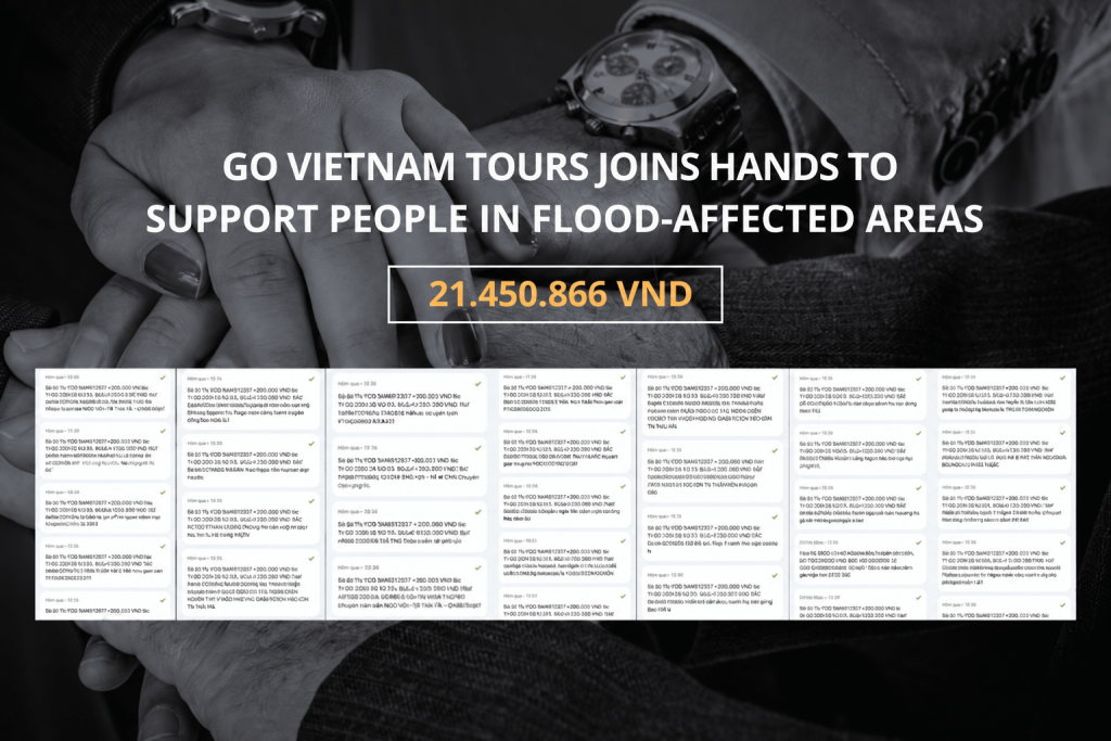 Go Vietnam Tours Support People in Flood-Affectef Areas