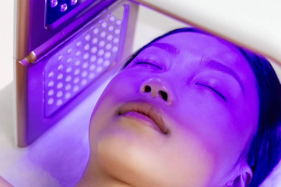 Facial treatment in Saigon with hydrating masks and professional skincare
