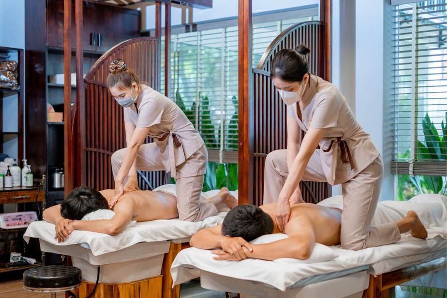 Ho Chi Minh massage therapy in a peaceful spa setting